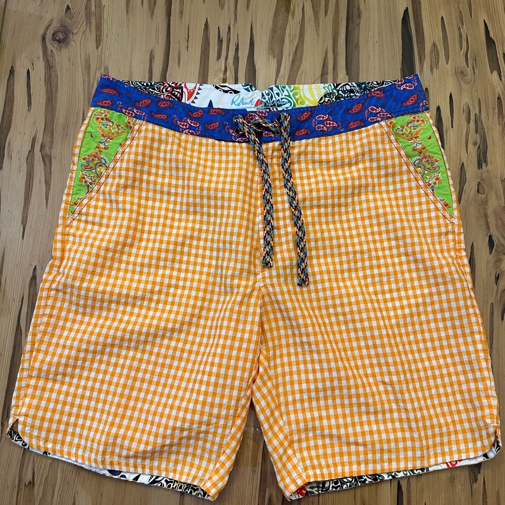 Men’s 36 Robert Graham swim shorts